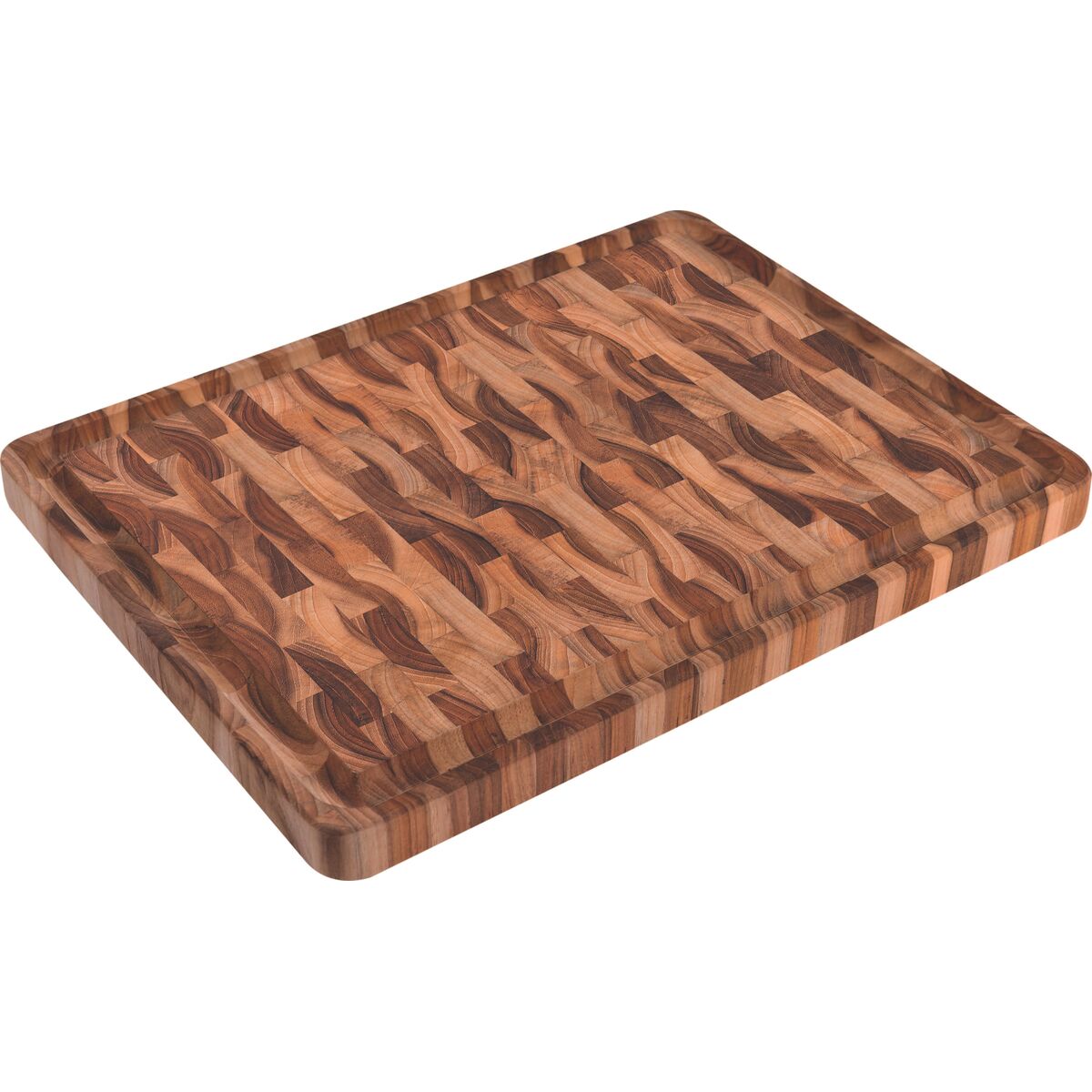 T&aacute;bua Cubus para Churrasco Tramontina Retangular em Madeira Invertida Teca com Acabamento em &Oacute;leo Mineral 45x34 cm. - SKU 13460351 - 7 image number 6