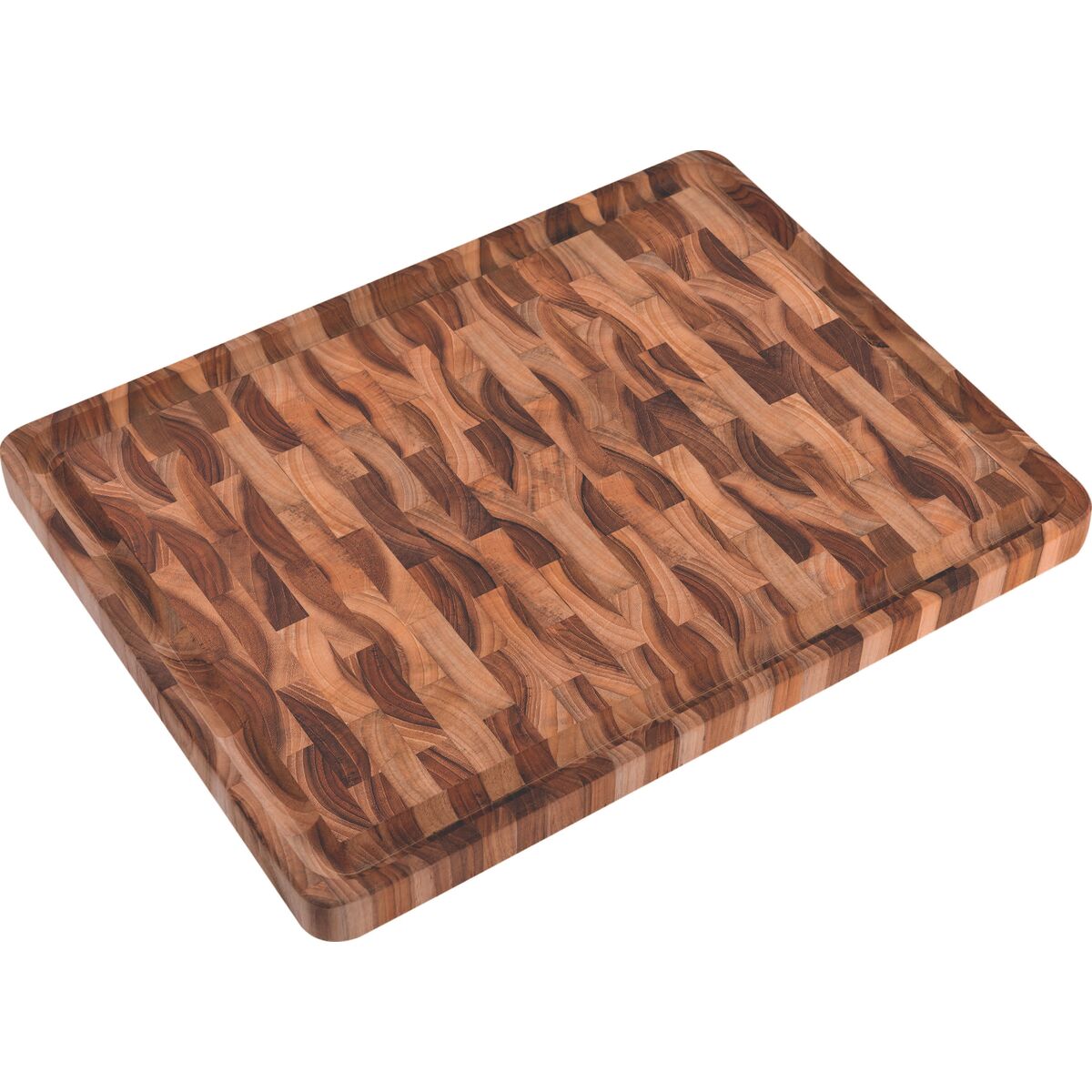 T&aacute;bua Cubus para Churrasco Tramontina Retangular em Madeira Invertida Teca com Acabamento em &Oacute;leo Mineral 45x34 cm. - SKU 13460351 - 10 image number 9