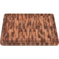 T&aacute;bua Cubus para Churrasco Tramontina Retangular em Madeira Invertida Teca com Acabamento em &Oacute;leo Mineral 45x34 cm. - SKU 13460351 - 11 image number 10