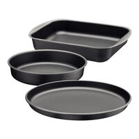 Assadeiras Tramontina Brasil em Alum&iacute;nio com Revestimento Interno e Externo em Antiaderente Starflon Max Grafite Cor Grafite - SKU 20099087 - 1 image number 0