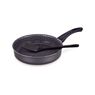 Aluminum straight frying pan with internal non-stick coating Ø22cm