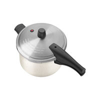 Panela de Press&atilde;o Tramontina Vancouver em Alum&iacute;nio com Revestimento Interno e Externo em Antiaderente Starflon Max Bege 20 cm 4,5 L - SKU 20591320 - 2 image number 1