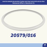 Panela de Pressão Tramontina Vancouver Effect em Alumínio com Revestimento Interno e Externo em Antiaderente Starflon Max Vermelho 24 cm 6 L Cor Vermelho - SKU 20592724 - 5 image number 4