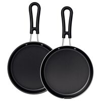 Omeleteira Tramontina Loreto em Alum&iacute;nio com Revestimento Interno e Externo em Antiaderente Starflon Max Grafite 24 cm Cor Grafite - SKU 20687024 - 4 image number 3