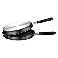 Omeleteira Tramontina Loreto em Alum&iacute;nio com Revestimento Interno e Externo em Antiaderente Starflon Max Grafite 24 cm Cor Grafite - SKU 20687024 - 1 image number 0