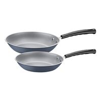 Jogo de Frigideiras Tramontina Versalhes em Alum&iacute;nio com Revestimento Interno e Externo em Antiaderente Starflon Max Azul 2 Pe&ccedil;as Cor Azul - SKU 20698188 - 1 image number 0