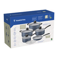 Jogo de Panelas Tramontina Versalhes em Alum&iacute;nio com Revestimento Interno e Externo em Antiaderente Starflon Max Azul 6 Pe&ccedil;as Cor Azul - SKU 20698190 - 9 image number 8