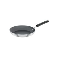 Tramontina's aluminum professional frying pan with exterior polished finish, interior Starflon T3 nonstick coating and Bakelite handle, 28 cm, 2 L