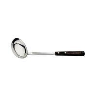 Tramontina Ladle with Stainless Steel Blade and Brown Polywood Handle