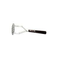 Tramontina Potato Masher with Stainless Steel Blade and Brown Polywood Handle