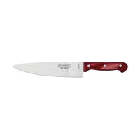 Kit para Churrasco Tramontina com L&acirc;minas em A&ccedil;o Inox e Cabo Polywood Vermelho com T&aacute;bua de Madeira 3 Pe&ccedil;as Cor Polywood vermelho - SKU 21198714 - 3 image number 2