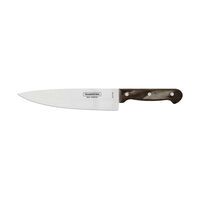 Kit para Churrasco Tramontina com L&acirc;mina em A&ccedil;o Inox Cabo de Madeira Polywood Castanho com T&aacute;bua de Madeira 3 Pe&ccedil;as Cor Polywood castanho - SKU 21198914 - 3 image number 2