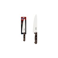 Tramontina 10" stainless steel knife with brown Polywood handle