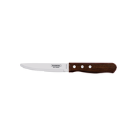 Faca para Churrasco Jumbo Tramontina com L&acirc;mina em A&ccedil;o Inox e Cabo em Madeira Natural 5" Cor Polywood natural - SKU 22214005 - 2 image number 1
