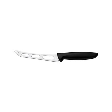 Faca para Queijo Tramontina Plenus com Lâmina em Aço Inox e Cabo de Polipropileno Preto 6"