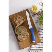 Faca para P&atilde;o Tramontina Felice com L&acirc;mina em A&ccedil;o Inox e Cabo de Polipropileno Azul 7" Cor Azul - SKU 23489117 - 3 image number 2
