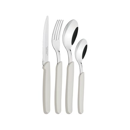 Tramontina Carmel 24-Piece Flatware Set with Stainless Steel