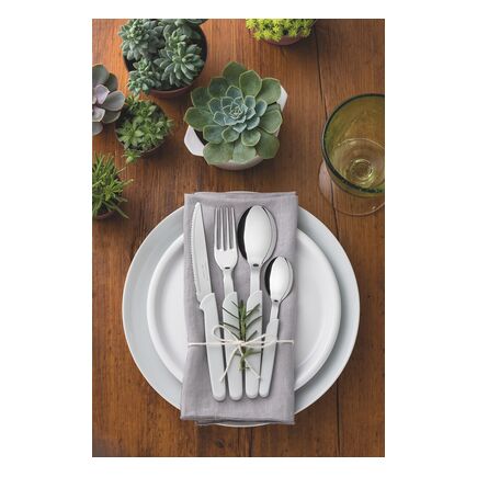 Tramontina Carmel 24-Piece Flatware Set with Stainless Steel