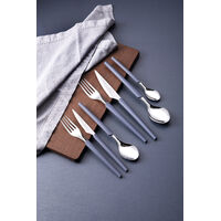 Faqueiro Tramontina Obelline com L&acirc;minas em A&ccedil;o Inox e Cabos de Polipropileno Azul Boreal 42 Pe&ccedil;as Cor Azul - SKU 23599132 - 11 image number 10