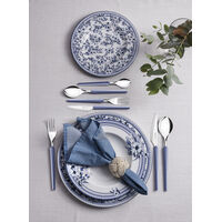 Faqueiro Tramontina Obelline com L&acirc;minas em A&ccedil;o Inox e Cabos de Polipropileno Azul Boreal 42 Pe&ccedil;as Cor Azul - SKU 23599132 - 12 image number 11