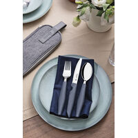 Jogo de Talheres Inclusivo Tramontina ForAll com L&acirc;minas em A&ccedil;o Inox e Cabos em Polipropileno Cinza com Estojo 4 Pe&ccedil;as Cor Cinza - SKU 23599682 - 9 image number 8