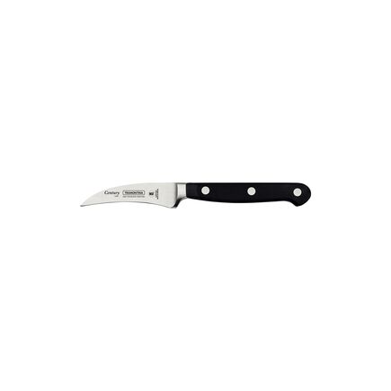 Faca para Tornear Tramontina Century com L&acirc;mina em A&ccedil;o Inox e Cabo em Policarbonato com Fibra de Vidro 3" Cor Preto - SKU 24001003 - 1