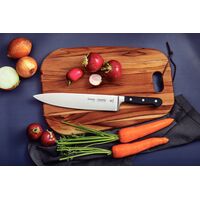 Faca Chef Tramontina Century com L&acirc;mina em A&ccedil;o Inox e Cabo em Policarbonato e Fibra de Vidro 10" Cor Preto - SKU 24011010 - 2 image number 1