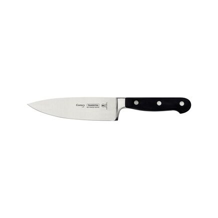 Tramontina Century 6" Chef's knife with Stainless-Steel Blade and Black Polycarbonate Handle
