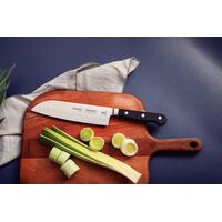 Faca Santoku Tramontina Century com L&acirc;mina em A&ccedil;o Inox e Cabo em Policarbonato Preto e Fibra de Vidro 7" Cor Preto - SKU 24020007 - 3 image number 2