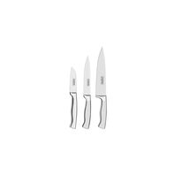 Tramontina Cronos stainless steel knife set, 3 pcs