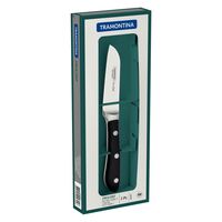 Faca para Legumes e Frutas Tramontina Prochef com L&acirc;mina em A&ccedil;o Inox e Cabo de Policarbonato com Fibra de Vidro 3" Cor Preto - SKU 24150003 - 4 image number 3