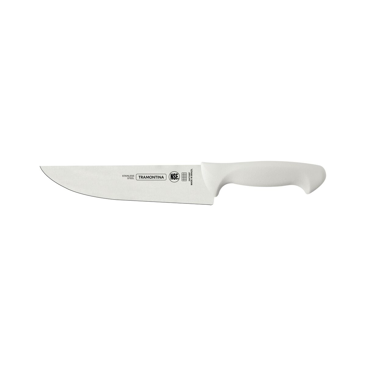 Juego de Cuchillos Tramontina Premium con Láminas de Acero Inoxidable y Mangos de Polipropileno Blanco 3 Piezas