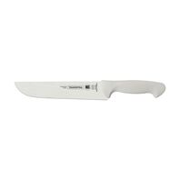 Tramontina Premium stainless steel 8" butcher's knife with white polypropylene handle