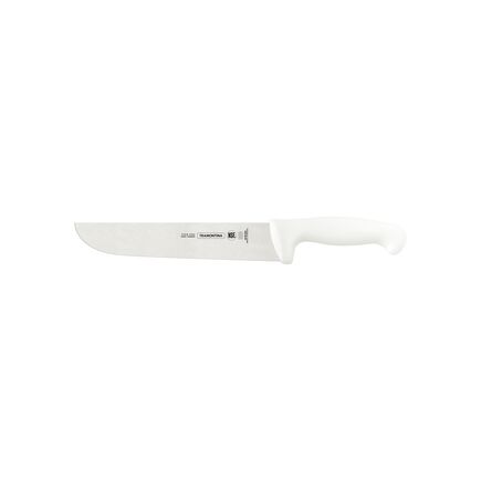 Faca para Carne Tramontina Profissional Master com L&acirc;mina em A&ccedil;o Inox e Cabo de Polipropileno Branco 8" Cor Branco - SKU 24608088
