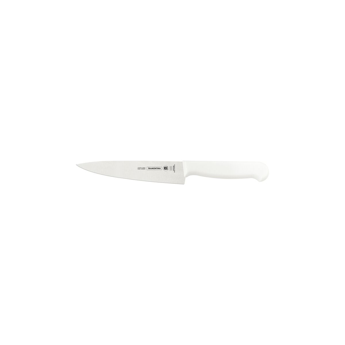 Faca para Carne Tramontina Profissional Master com L&acirc;mina em A&ccedil;o Inox e Cabo de Polipropileno Branco com Prote&ccedil;&atilde;o Antimicrobiana 6" Cor Branco - SKU 24620086 - 1 image number 0
