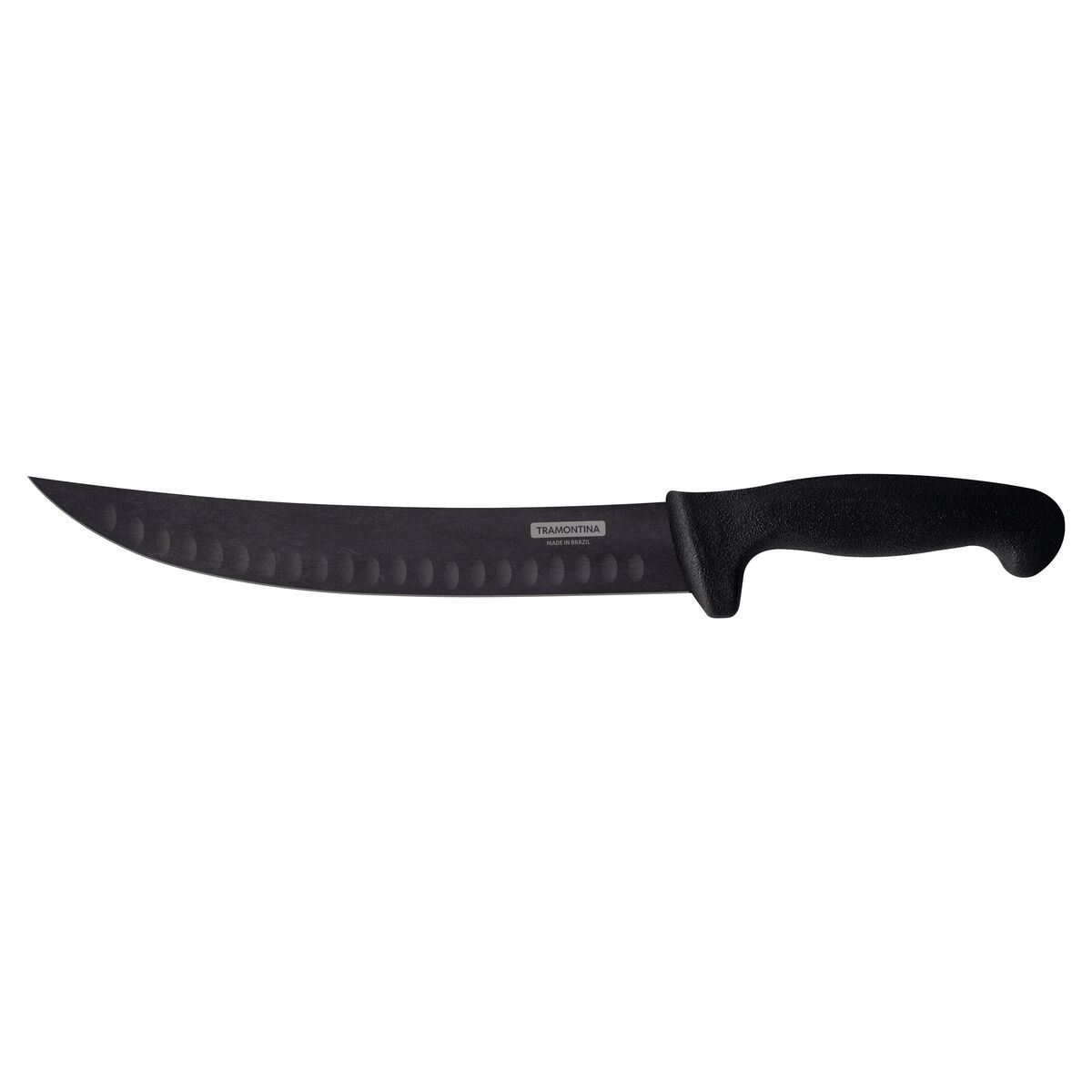 Faca para Carne Tramontina Profissional Master com L&acirc;mina de A&ccedil;o Inox e Cabo de Polipropileno Preto 10" Cor Preto - SKU 24657000 - 1 image number 0
