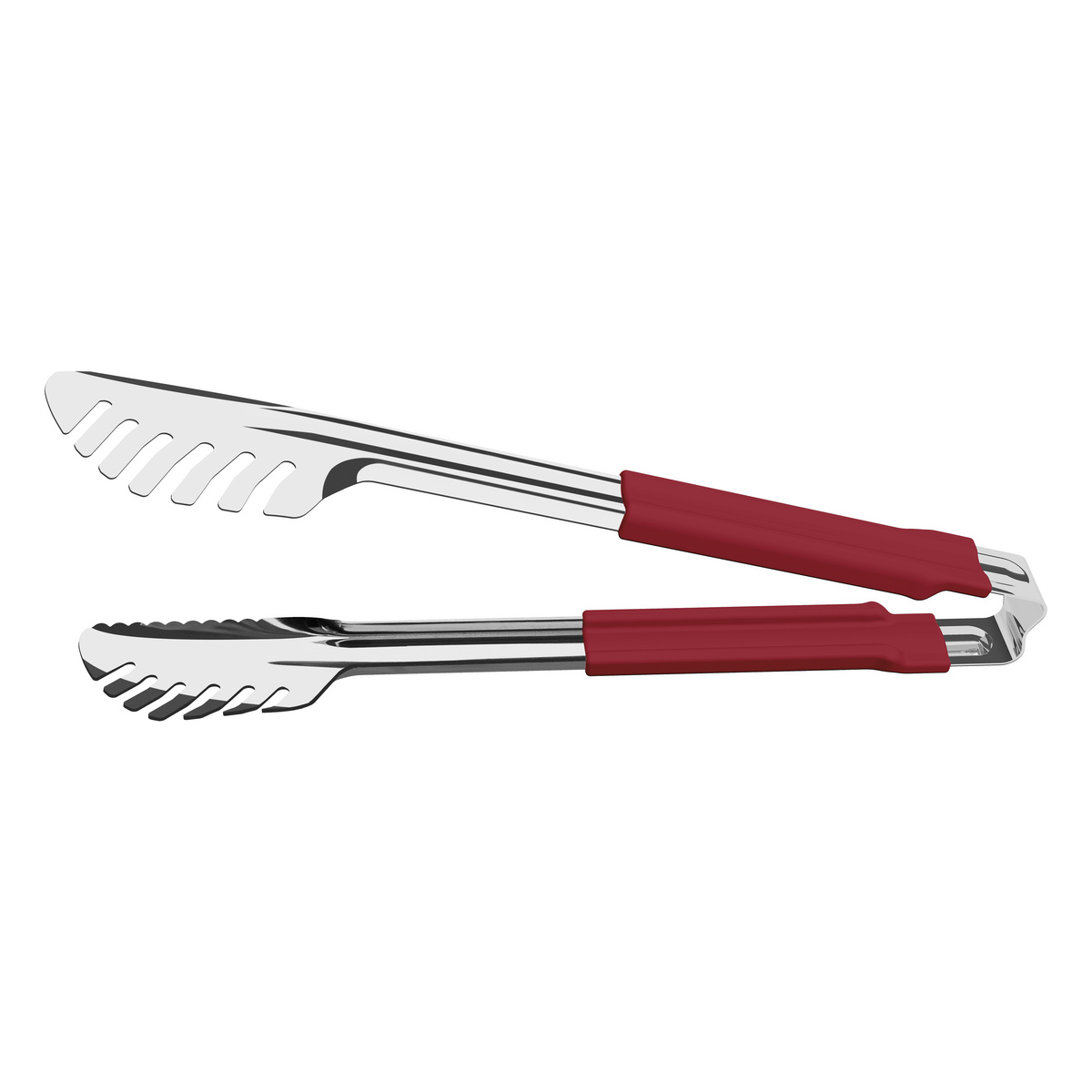 Pegador Tramontina Utilit&agrave; em A&ccedil;o Inox com Cabo Emborrachado Vermelho 28 cm Cor Vermelho - SKU 25075170 - 1 image number 0