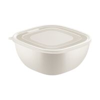 Pote Tramontina MixColor em Polipropileno Algod&atilde;o com Tampa Transparente 4 L Cor Cinza - SKU 25093831 - 1