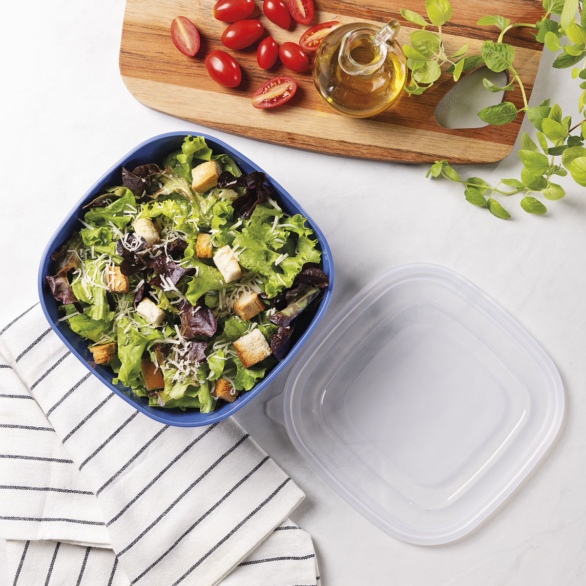 Pote Tramontina MixColor em Polipropileno Misto com Tampa Transparente 2 L