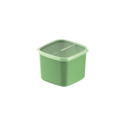 Pote Tramontina MixColor em Polipropileno Verde Sálvia com Tampa Transparente 2,7 L