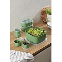 Jogo de Potes Tramontina MixColor em Polipropileno Verde Sálvia com Tampa Transparente 7 Peças Cor Verde - SKU 25499209 - 3 image number 2