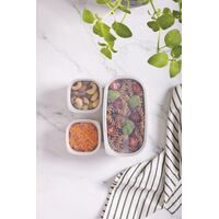 Jogo de Potes Tramontina MixColor em Polipropileno Algodão com Tampa Transparente 7 Peças Cor Cinza - SKU 25499309 - 3 image number 2