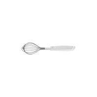 Tramontina Utilitá Stainless Steel Whisk with White Polypropylene Handle