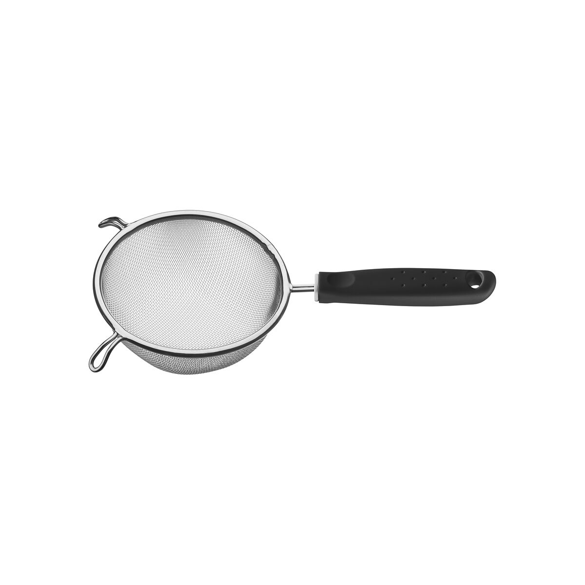 Juego de Utensilios Tramontina Utilità en Acero Inoxidable con Mangos de Polipropileno Negro 3 Piezas