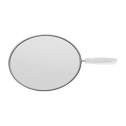 Tela para Fritura Tramontina Utilitá em Aço Inox com Cabo Polipropileno Branco 30 cm