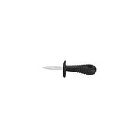 Cuchillo para ostras Tramontina Utilità de acero inoxidable con mango de polipropileno negro, 3".