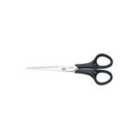 Tramontina Supercort Hair Scissors with Stainless-Steel Blade and Onyx Polypropylene Handle 6"