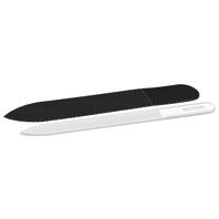Tramontina glass nail file with velvet protective case