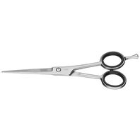 Tramontina 6" stainless steel hair shears with laser-cut edge