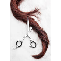 Tesoura Profissional para Cabelo Tramontina em A&ccedil;o Inox com Fio Laser MIcrosserrilhado e Apoio Fixo para Dedo 6" - SKU 25986006 - 3 image number 2